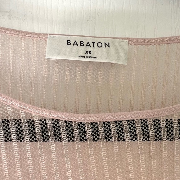 Aritzia Babaton Humbert blouse pink - Picture 7 of 7